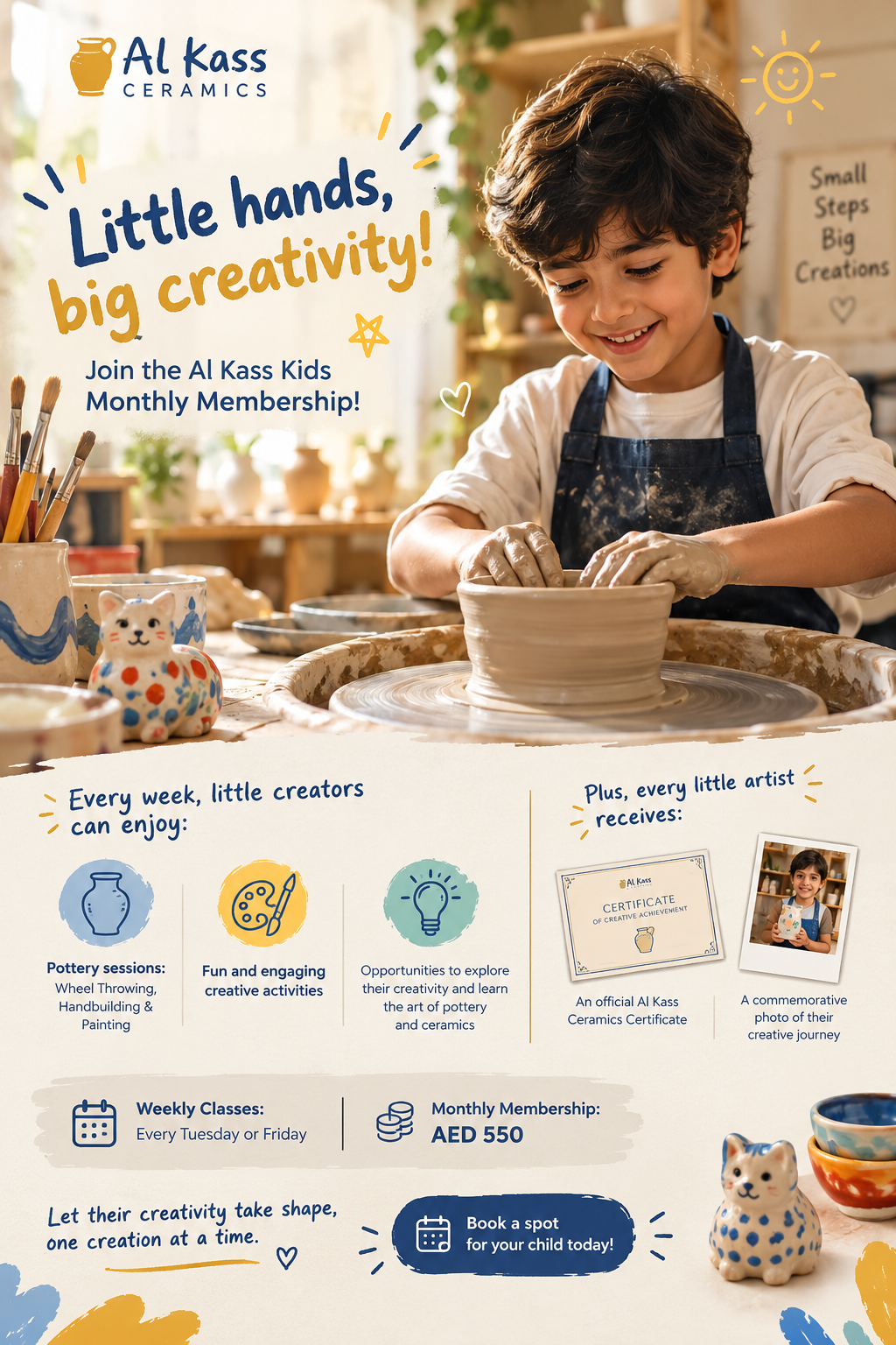 Al Kass Kids Monthly Membership