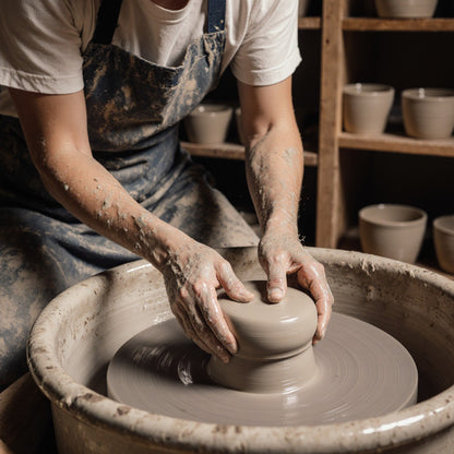 Hand building valentine's day Class