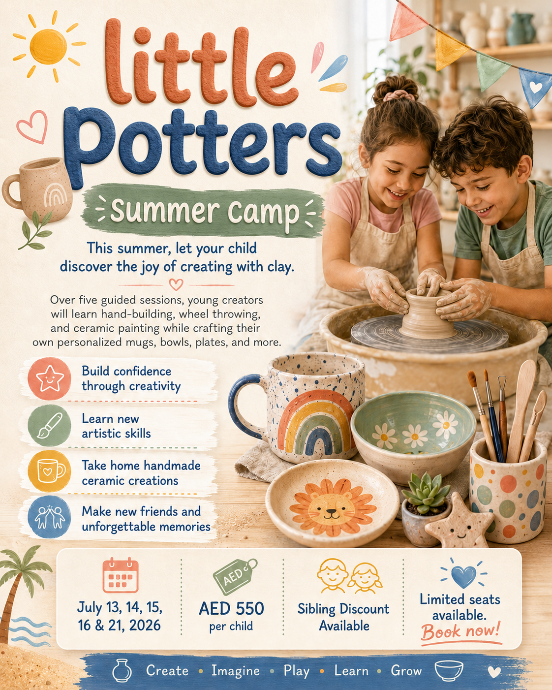 Clay & Play Summer Camp