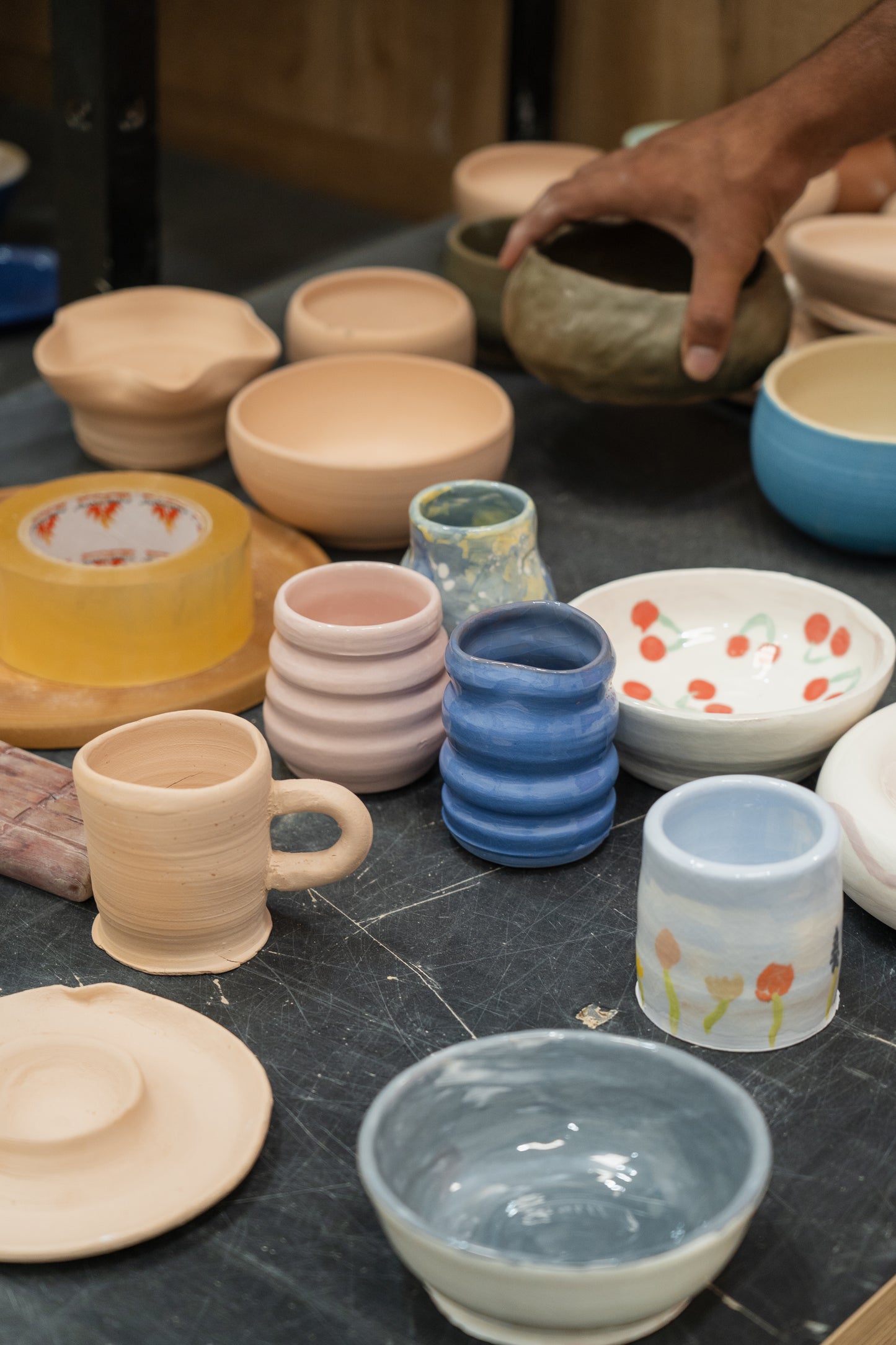 Ceramic as a canvas.