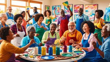 Ceramic as a canvas.