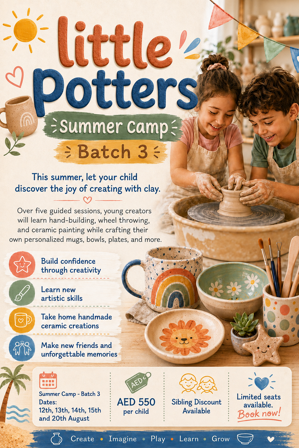 Clay & Play Summer Camp