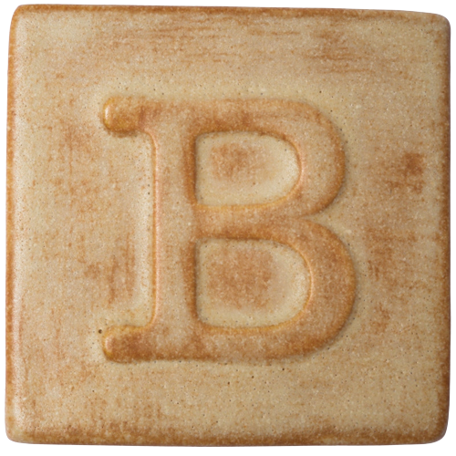 Botz Ceramic Glaze with a textured beige surface , ideal for pottery classes and ceramic studios.