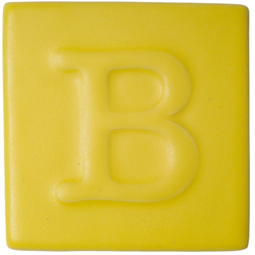 Botz Yellow matte pottery glaze, suitable for ceramic studios and pottery classes in Dubai. 